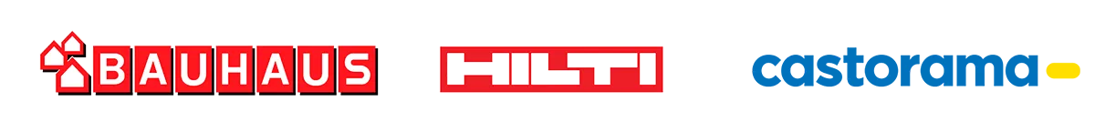 Bauhaus, Hilti, Castorama